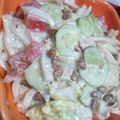 魚占☆ayu's cooksnap of when they made 納豆サラダうどん.