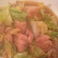 肌ちゃん's cooksnap of when they made 春キャベツと鶏モモの昆布茶炒め.