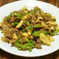 Coo1215's cooksnap of when they made 簡単(^^)青椒肉絲❤.