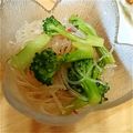 murasakixx's cooksnap of when they made 春雨サラダ＊ブロッコリーとカニカマ＊.