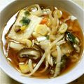 chi_bi's cooksnap of when they made 白菜と肉団子の中華鍋.
