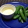 マキノスケ's cooksnap of when they made おつまみ　～スナップえんどう～.