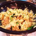 Wolfe's cooksnap of when they made ★タジンで玄米のシーフードパエリア★.