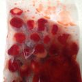 アクアマリン！'s cooksnap of when they made イチゴの冷凍保存.