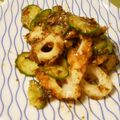 大魔女's cooksnap of when they made 竹輪とキュウリの岩のり梅和え.