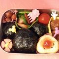 ままっp's cooksnap of when they made 簡単♪ミッキーのおにぎり〈キャラ弁〉.