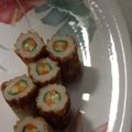 akigon5's cooksnap of when they made お弁当の…「おかずカンタン彩りちくわ」.