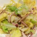 ことまゆさん's cooksnap of when they made ノンオイルでキャベツといかの和え物.