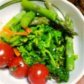 ユーロン's cooksnap of when they made [副菜]春が来た！菜の花のおひたし♥.