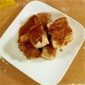 かしこ＆かおちゃん's cooksnap of when they made 豆腐とチーズの肉巻き照り焼き☆.