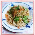 ＴＯＭＯＷＡＴ's cooksnap of when they made キャベツのパスタみたいなっ♪焼きうどん.