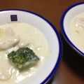huto☆'s cooksnap of when they made 牛乳＆豆乳のホワイトシチュー.