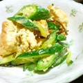 SP♪'s cooksnap of when they made 胡瓜とオクラの白和え.