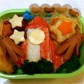 あくび王子まま's cooksnap of when they made キャラ弁☆宇宙ロケット弁当♪.