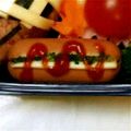 あくび王子まま's cooksnap of when they made ソーセージのミニホッドドッグ(キャラ弁）.