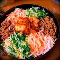 ＊うみ's cooksnap of when they made 激ウマ♪フライパンビビンバ♪.