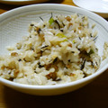 なっちゃん３１１'s cooksnap of when they made 切り餅で！おこわ風★鶏ごぼう混ぜごはん.