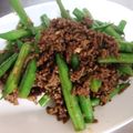ariatowa's cooksnap of when they made いんげんとひき肉のピリ辛炒め.