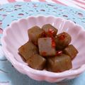 赤い電話's cooksnap of when they made 〜話題入り！〜こんにゃくのピリ辛炒め.