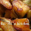 Rui-rui's cooksnap of when they made 簡単!!揚げない＊大学芋＊.