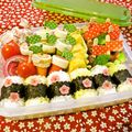 マッハママ's cooksnap of when they made 棒付きハンバーグ♪　運動会のお弁当に♪.
