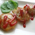 caramel-cookie's cooksnap of when they made もっちもち　おジャガバーグ♪.