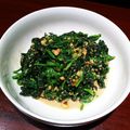 まいっちんぐ♪松子's cooksnap of when they made ホウレン草のごま和え☆簡単一品お弁当にも.