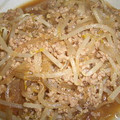 mikamikan's cooksnap of when they made もやしとマロニーの豚ミンチ炒め.