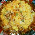 rurutorun's cooksnap of when they made 簡単★とろふわ～♡あんかけ玉子丼.
