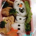 〜tinr～'s cooksnap of when they made オラフ弁当＊アナと雪の女王.