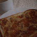 meri-ko's cooksnap of when they made 簡単おいしい☆きなこトースト☆.