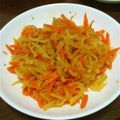 ぴたごらすいっちー's cooksnap of when they made 大根とにんじんのきんぴら.