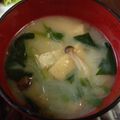 みい５２１２'s cooksnap of when they made ダイエット☆お味噌汁☆ほうれん草しめじ.