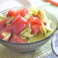 よっしゃん's cooksnap of when they made キャベツとひじきとトマトのサラダ。.