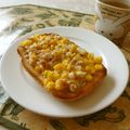 ローズレース's cooksnap of when they made 簡単！コーンツナオニオントースト♪.