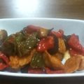 ponkob's cooksnap of when they made パプリカ☆節約食材のささみでイタリアン.