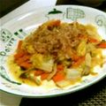 日陰の猫's cooksnap of when they made 豚肉ときのこのバターポン酢炒め.