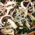 moakayu's cooksnap of when they made イカとにんにくの芽の炒め物.