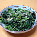 sakuちゃん's cooksnap of when they made ほうれん草の胡麻和え.