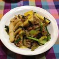 ちぇりー７０１'s cooksnap of when they made なすとたけのこの麻婆風肉味噌炒め.
