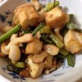 きよやよ's cooksnap of when they made 厚揚げ＋大蒜の芽＋きのこ　具沢山炒め♪.