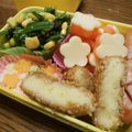 artolater's cooksnap of when they made お弁当の彩りに♪ 人参とチーズのお花.