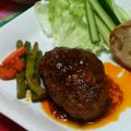 ジュスカ's cooksnap of when they made 本格的！デミグラス煮込みハンバーグ☆.