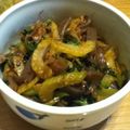 こっぷぽ～ん's cooksnap of when they made セロリとこんにゃくのきんぴら.