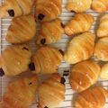 ぴーたこ's cooksnap of when they made ミニ チョコクロワッサン.