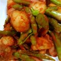 たろう0228's cooksnap of when they made ｽﾅｯﾌﾟｴﾝﾄﾞｳのｹﾁｬｯﾌﾟ炒め.