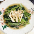 みかりか's cooksnap of when they made ＋１品の簡単副菜：小松菜と揚げの煮浸し.