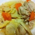 マム's cooksnap of when they made やさしい味の筍と鶏肉の煮物（圧力鍋）.