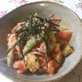 kana421's cooksnap of when they made スナップえんどうとトマトのオーロラサラダ.