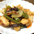 ドレステン's cooksnap of when they made 鶏肉と新玉ねぎときくらげの中華炒め.